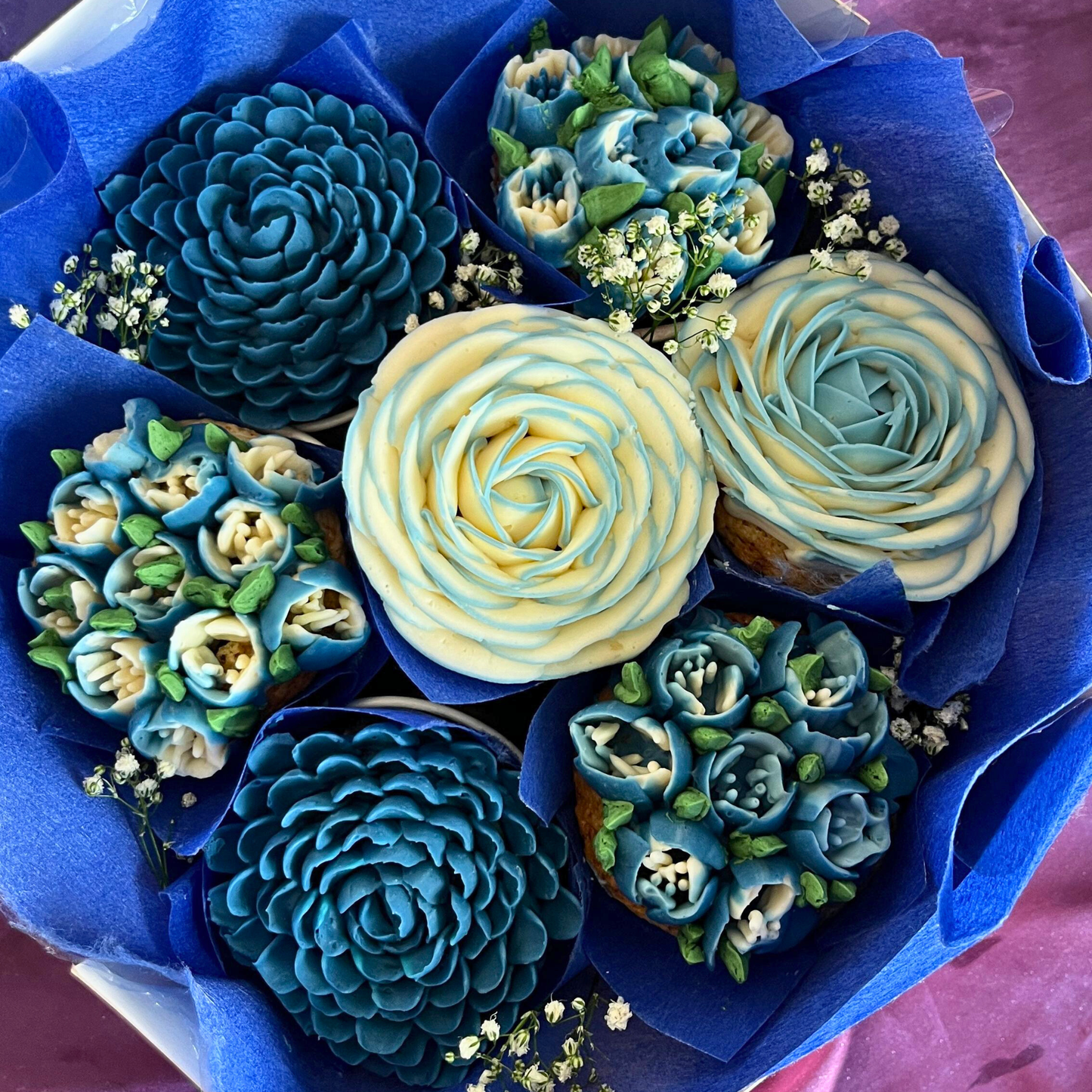 Flower Cupcake Bouquets