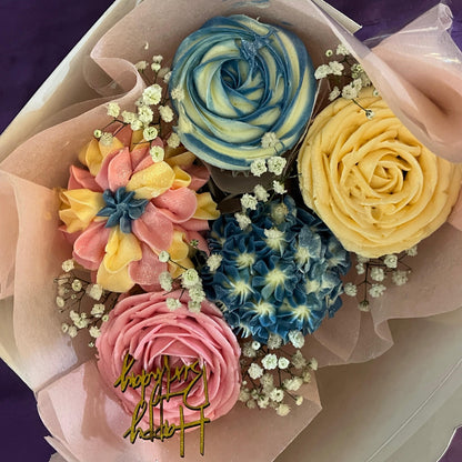 Flower Cupcake Bouquets